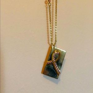 Breast Cancer Awareness Necklace